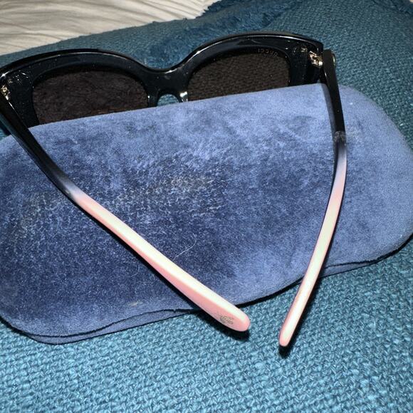 Authentic Gucci RARE Sunglasses Black Pink GG0912S 55 19 145 Oversized With Case - Picture 8 of 14